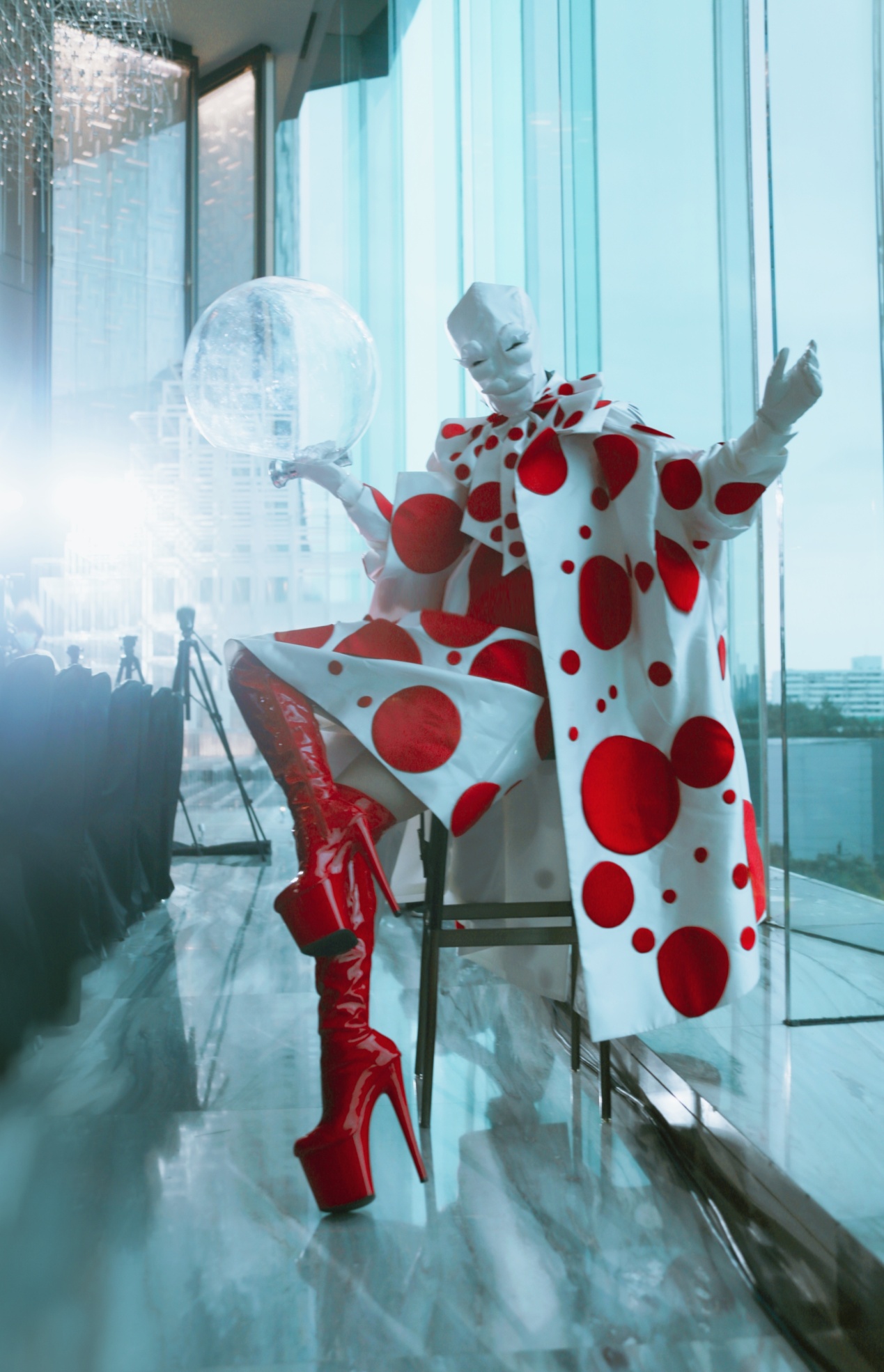 胡社光新中式旗袍走秀视频,胡社光时装发布会