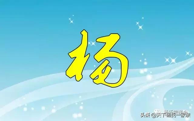 杨氏族谱新排行,杨氏太极拳杨家家谱