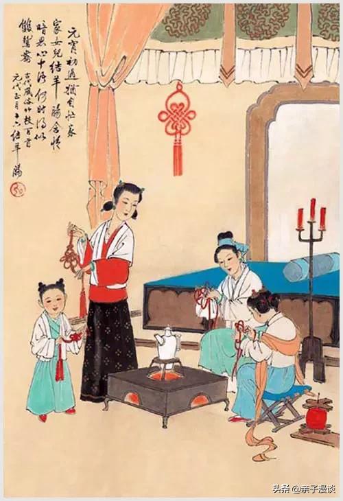 诗词丨100张风俗图，100首诗词，太美了​