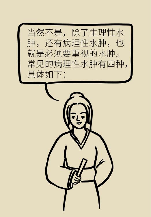 女性经期小腿以下水肿怎么办,起床肿怎么办
