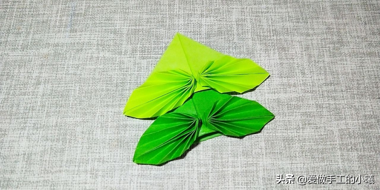 银杏叶手工折纸书签大全,读书节折纸书签