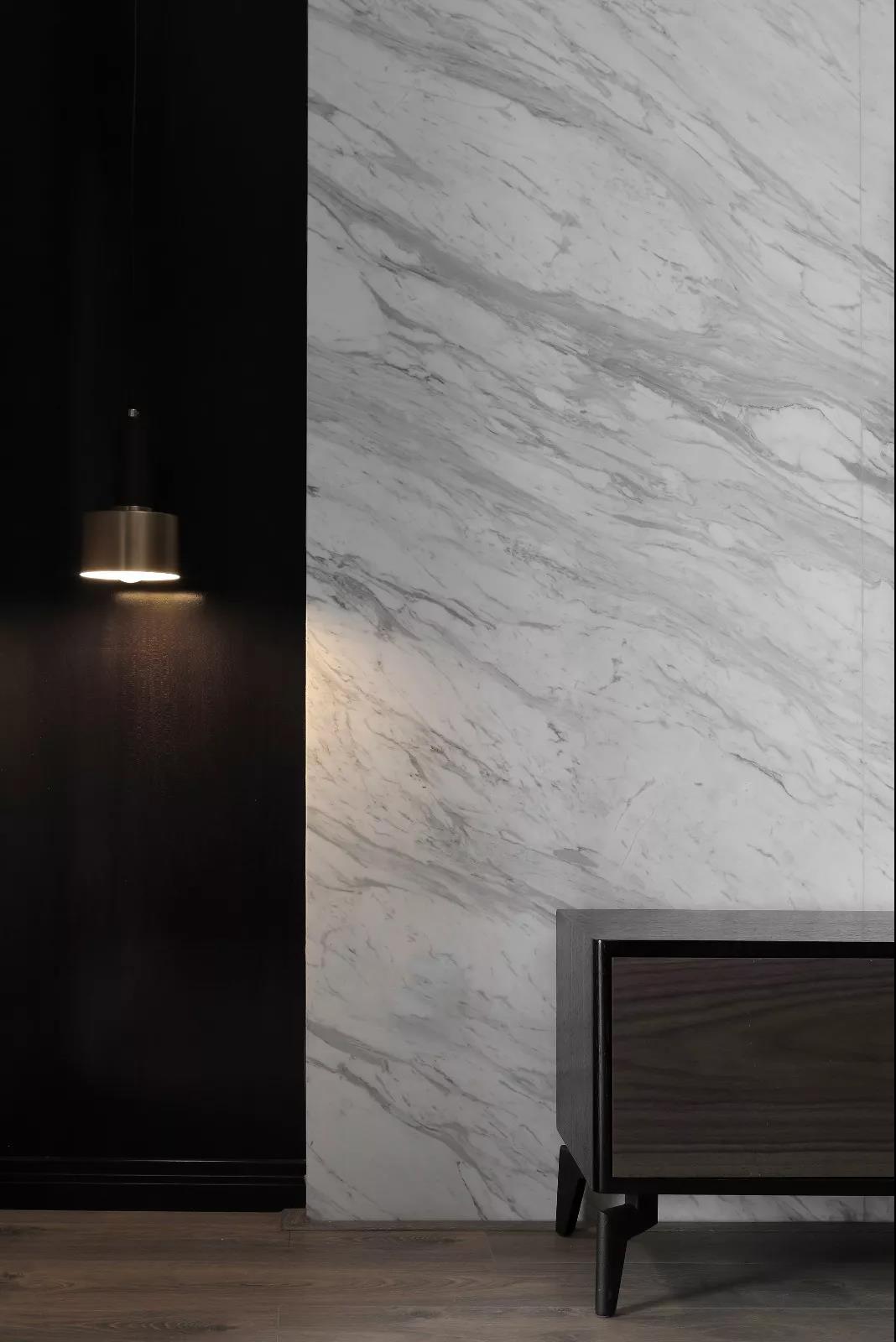 黑白灰风格全屋效果,轻奢全屋黑白灰装修