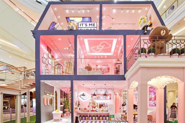 linefriends布朗熊可妮兔公仔,布朗熊linefriends