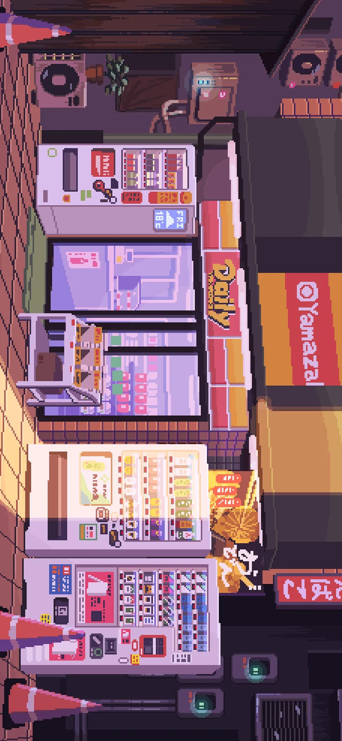 像素风壁纸,像素风壁纸复古