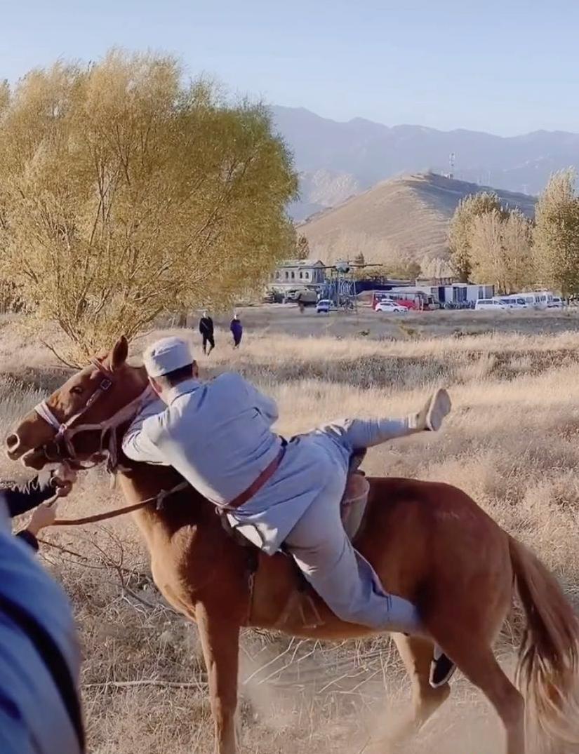 于震拍戏受伤视频,于震拍戏突发意外