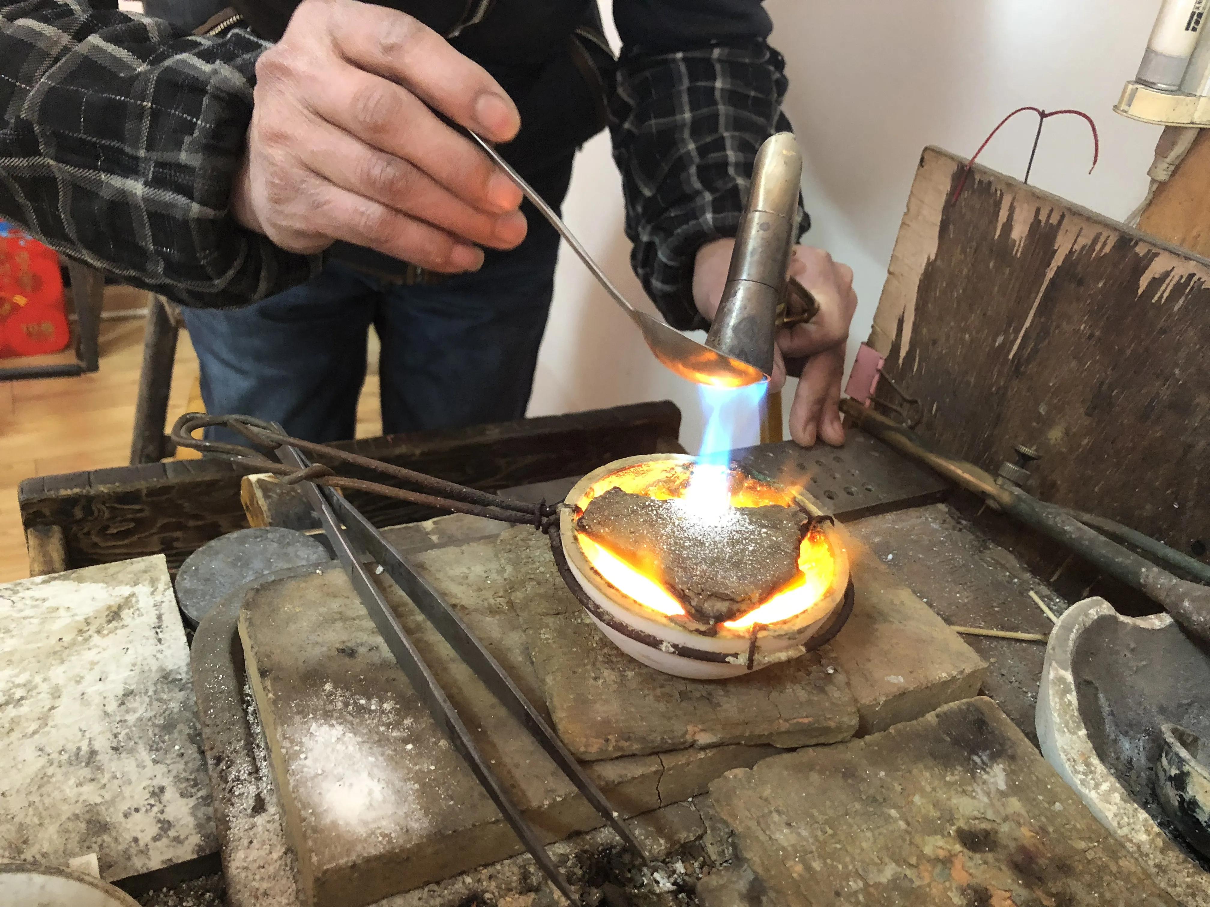 珐琅古法长命锁,最贵的古代银锁