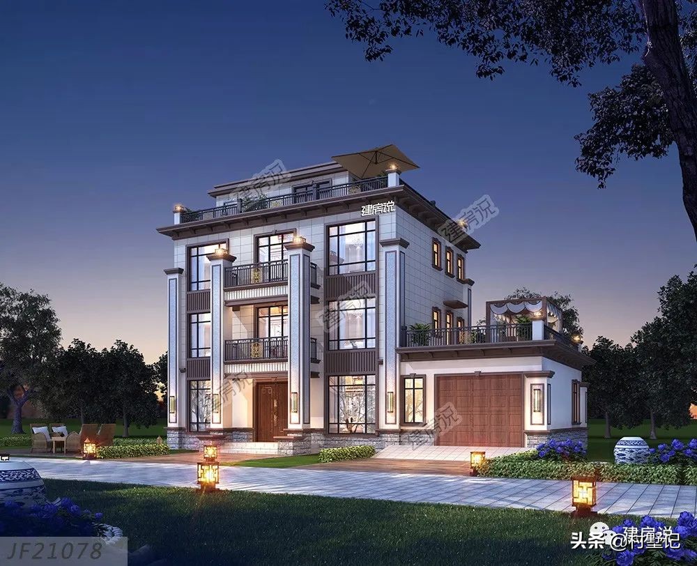 最适合农村三层平顶别墅,10套适合农村自建小别墅