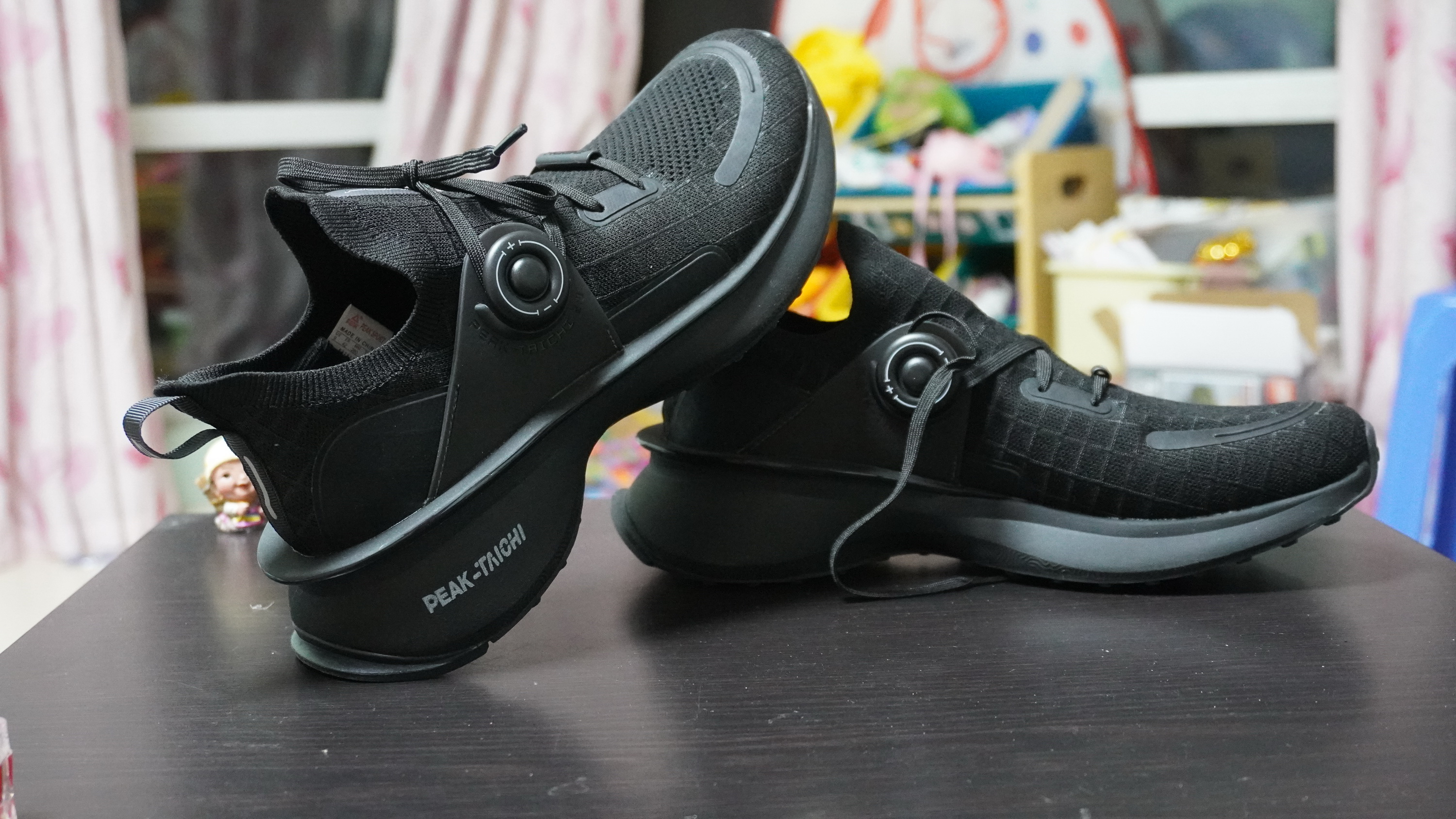 匹克态极2.0体测,匹克态极拖鞋试穿视频