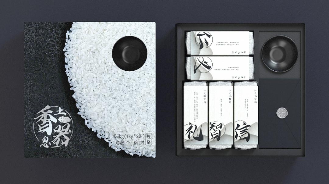 看了就想买的商品图,最有创意的日本大米包装设计