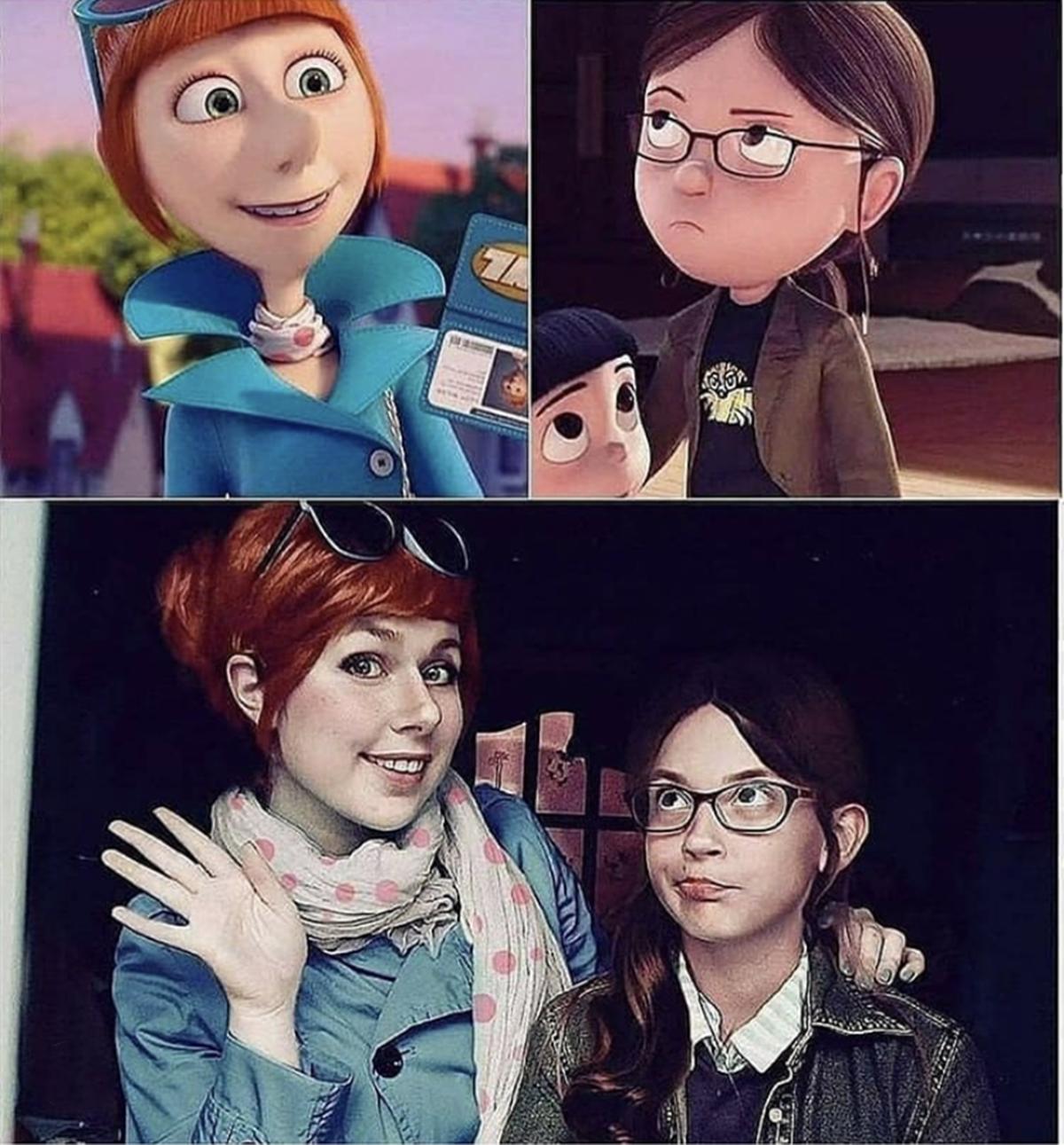 一家人一起玩COSPLAY，母女姐妹都能演，这下不用使用道具假人了