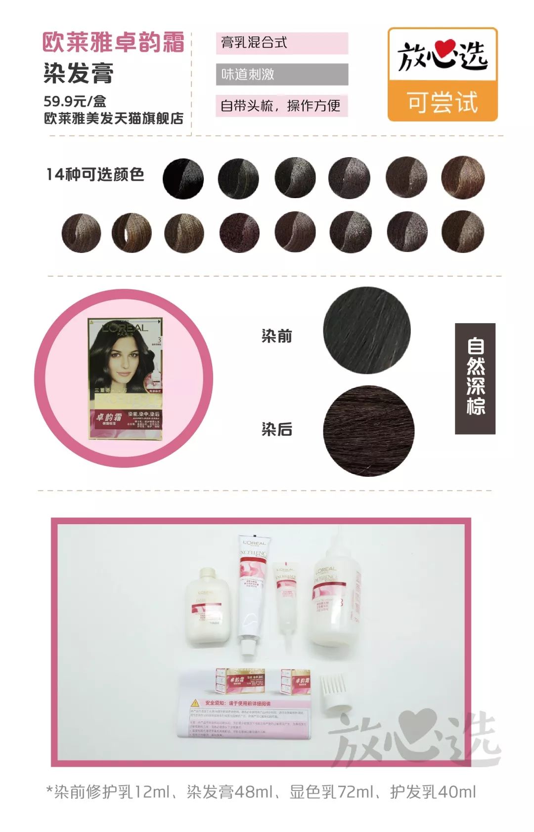 染发剂测评安全遮白发,染发剂有害成分做了深度测评