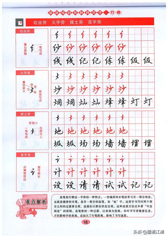 零基础怎么练行楷字帖,华夏万卷吴玉生行楷字帖使用方法