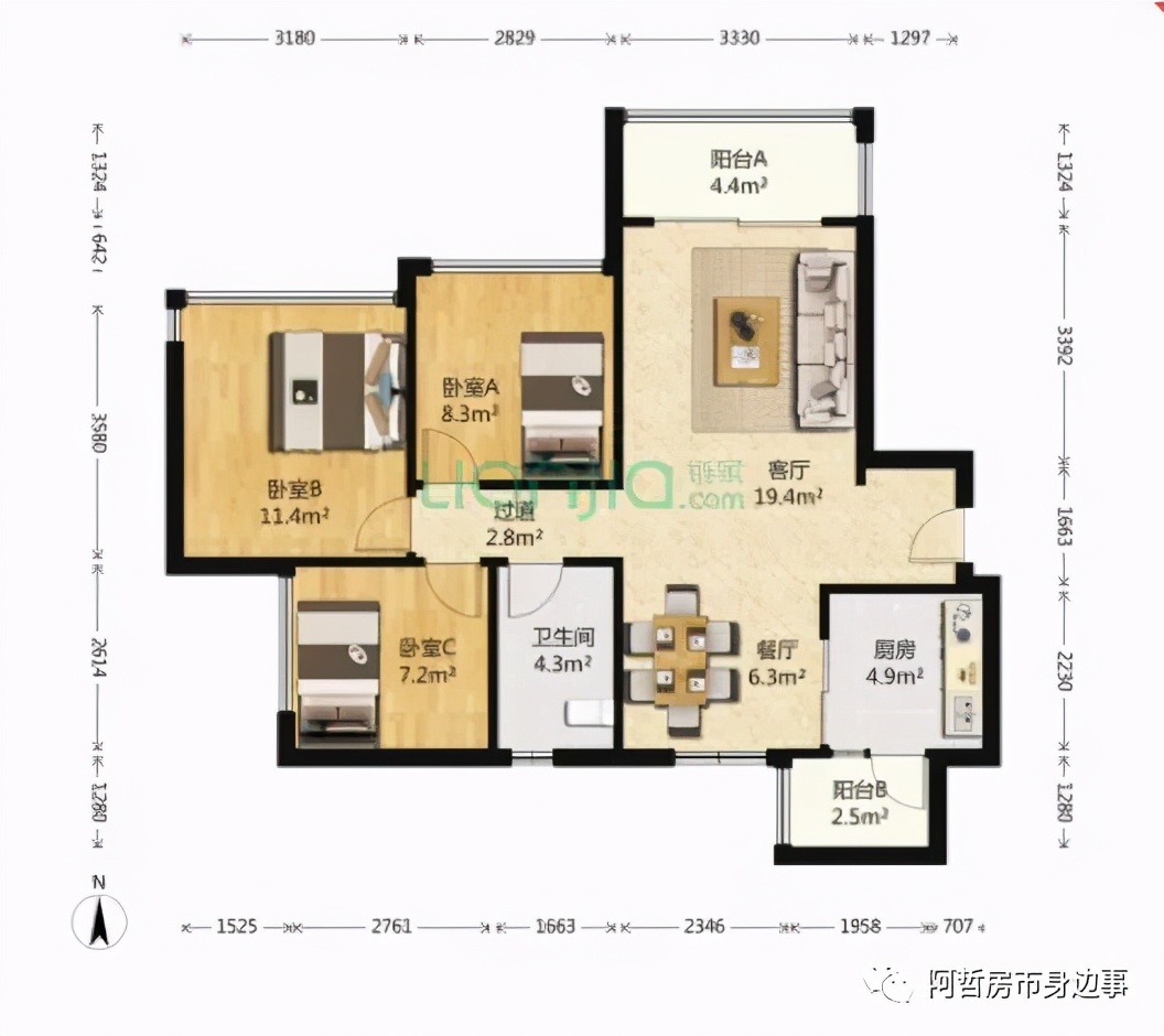 坦尾花语水岸,坦尾地铁站附近的楼盘