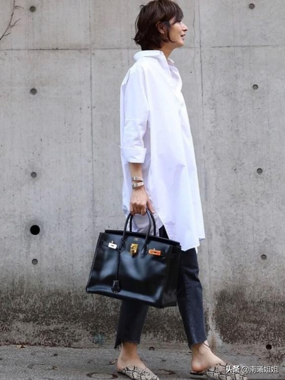 三十多岁穿搭女夏季搭配高级感,38左右小个子夏天百搭衬衫穿搭