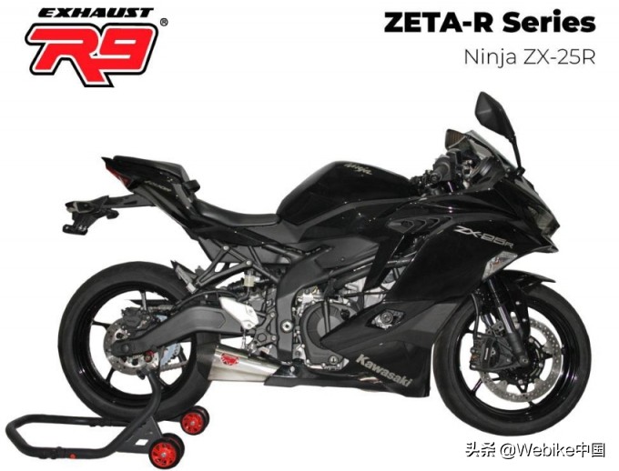 r9排气川崎400,摩托车川崎zx-25r