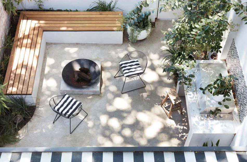 简单实用的家庭花园,20平方小花园