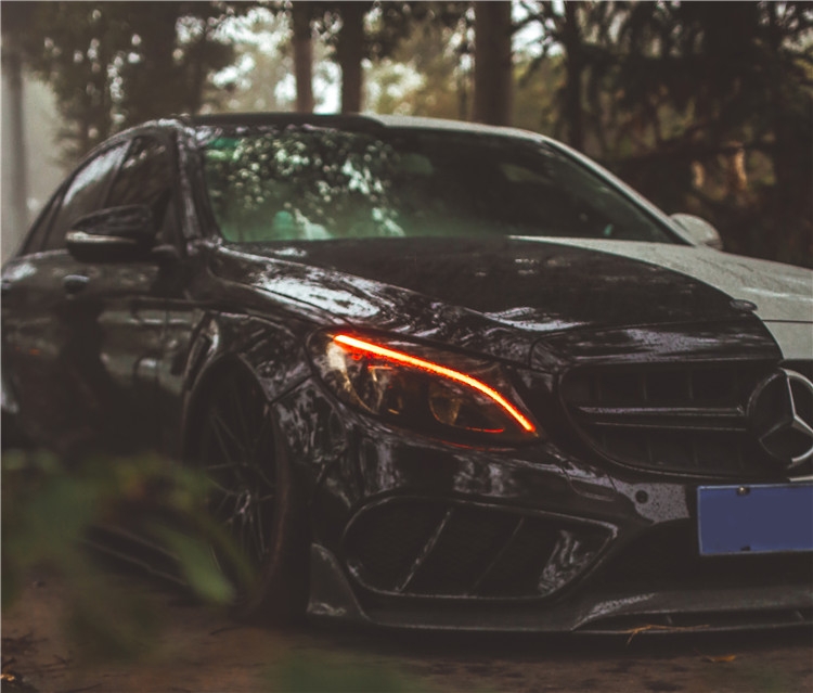 奔驰c200l黑武士改装,奔驰c200l合法改装案例