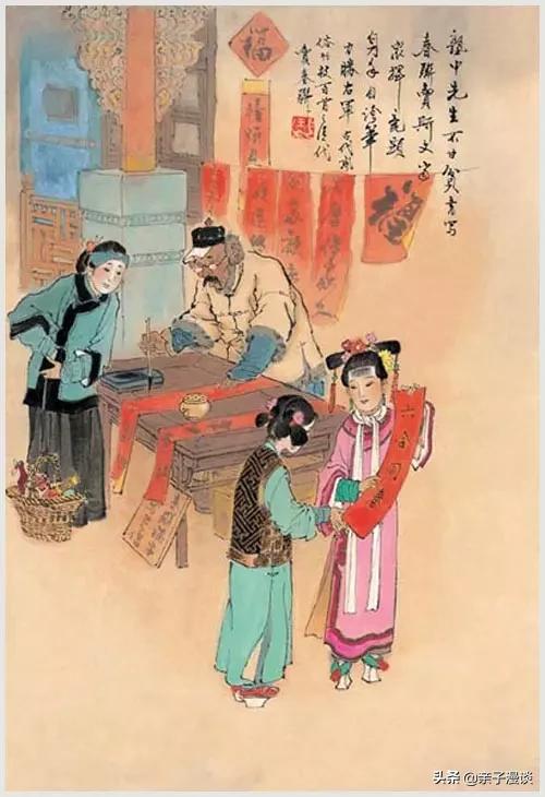 诗词丨100张风俗图，100首诗词，太美了​