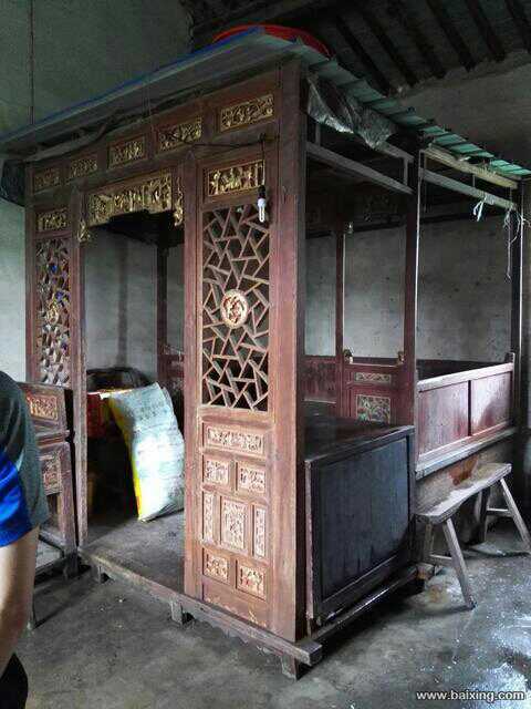 千工拔步床是古代小姐的嫁妆吗,中式顶级木制床