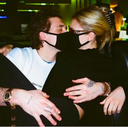 贝克汉姆晒照为小七甜蜜庆生图片,贝克汉姆小七大变样