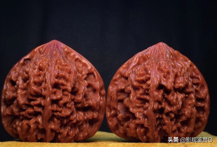 核老二精品文玩核桃,文玩核桃核要不要刷油