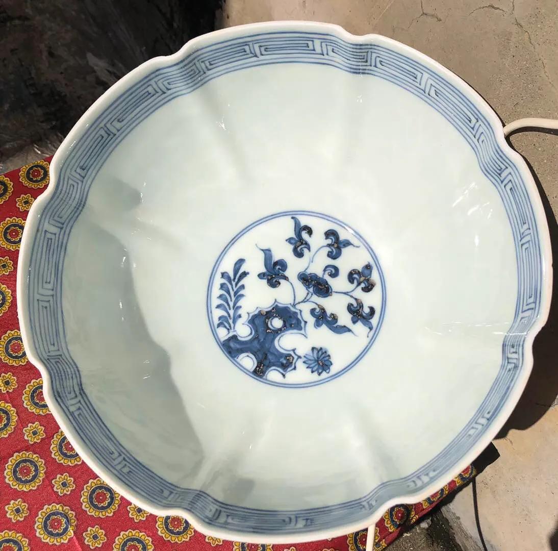 永乐年制蓝釉大碗,永乐年制的青花大碗