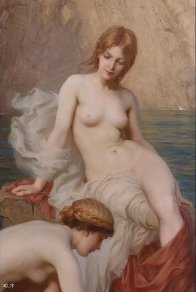 人体油画!健康与美丽需要纯净的色彩,希腊留给人类的宝贵遗产