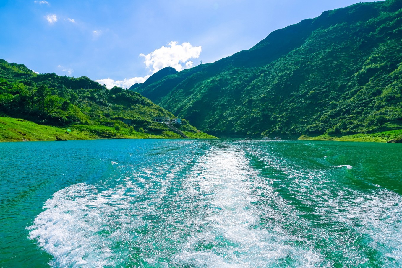 贵州乌江源百里画廊风景观景台,贵阳百里画廊