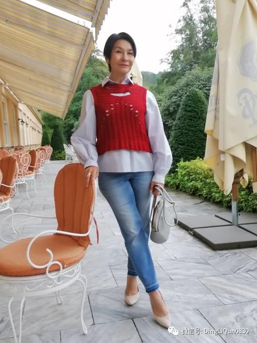 中老年人女冬季针织衫教程,针织中老年女装新款