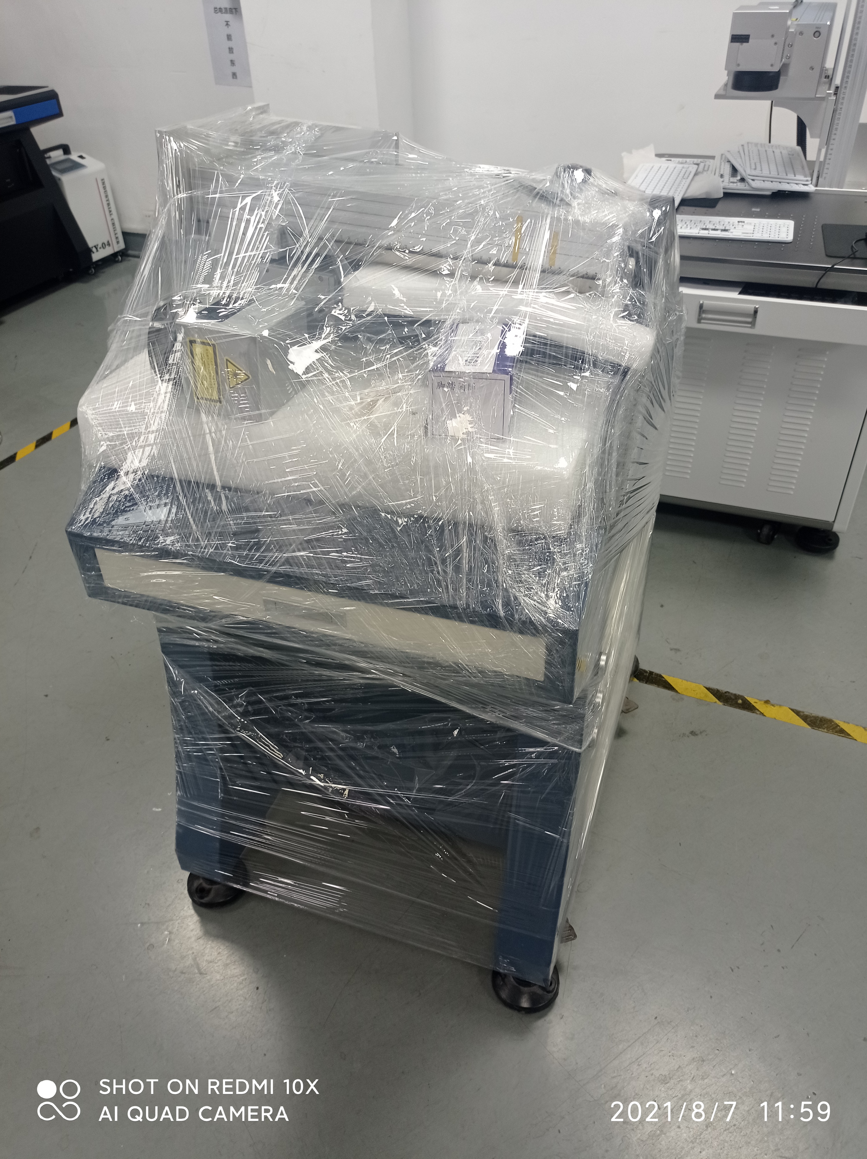 激光打标机打铝合金怎么打黑,激光镭射打标机雕刻