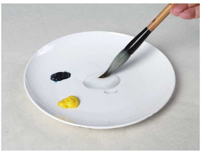 国画教程山水画颜料,零基础学国画基本画法