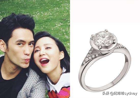 蝴蝶钻戒多少钱郭碧婷,郭碧婷宝格丽戒指
