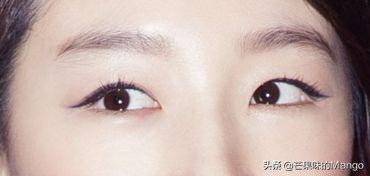 周冬雨单眼皮搭配,韩国单眼皮女明星眼妆金高银