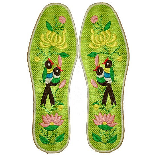 好看刺绣鞋垫花样图案大全,手工刺绣鞋垫花样初学者