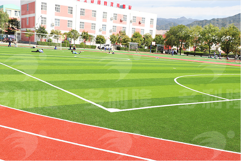 操场地面是什么材质,操场跑道橡胶颗粒材料