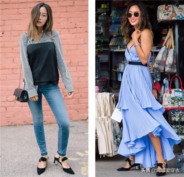 腿粗穿什么裤裙显瘦好看,胯大腿粗怎么穿