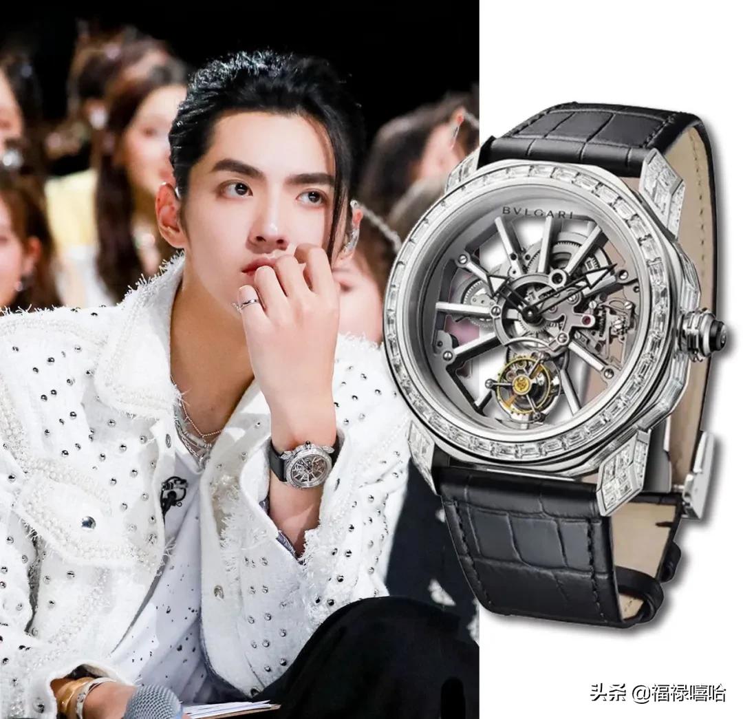 黄子韬、比伯、C罗…从小鲜肉到型男都爱满钻手表