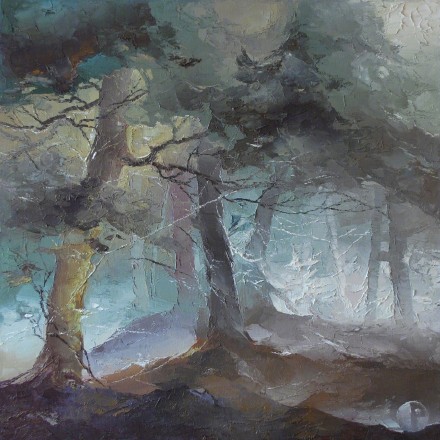 顶级的午后阳光风景油画,央美油画表现风格风景作品欣赏