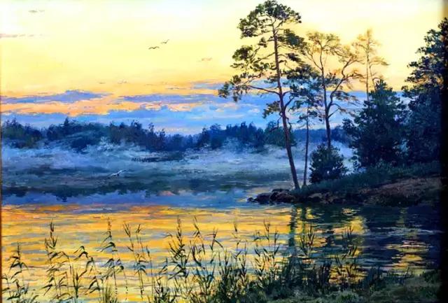 忻东旺油画俄罗斯风景作品,33幅俄罗斯精美风景油画