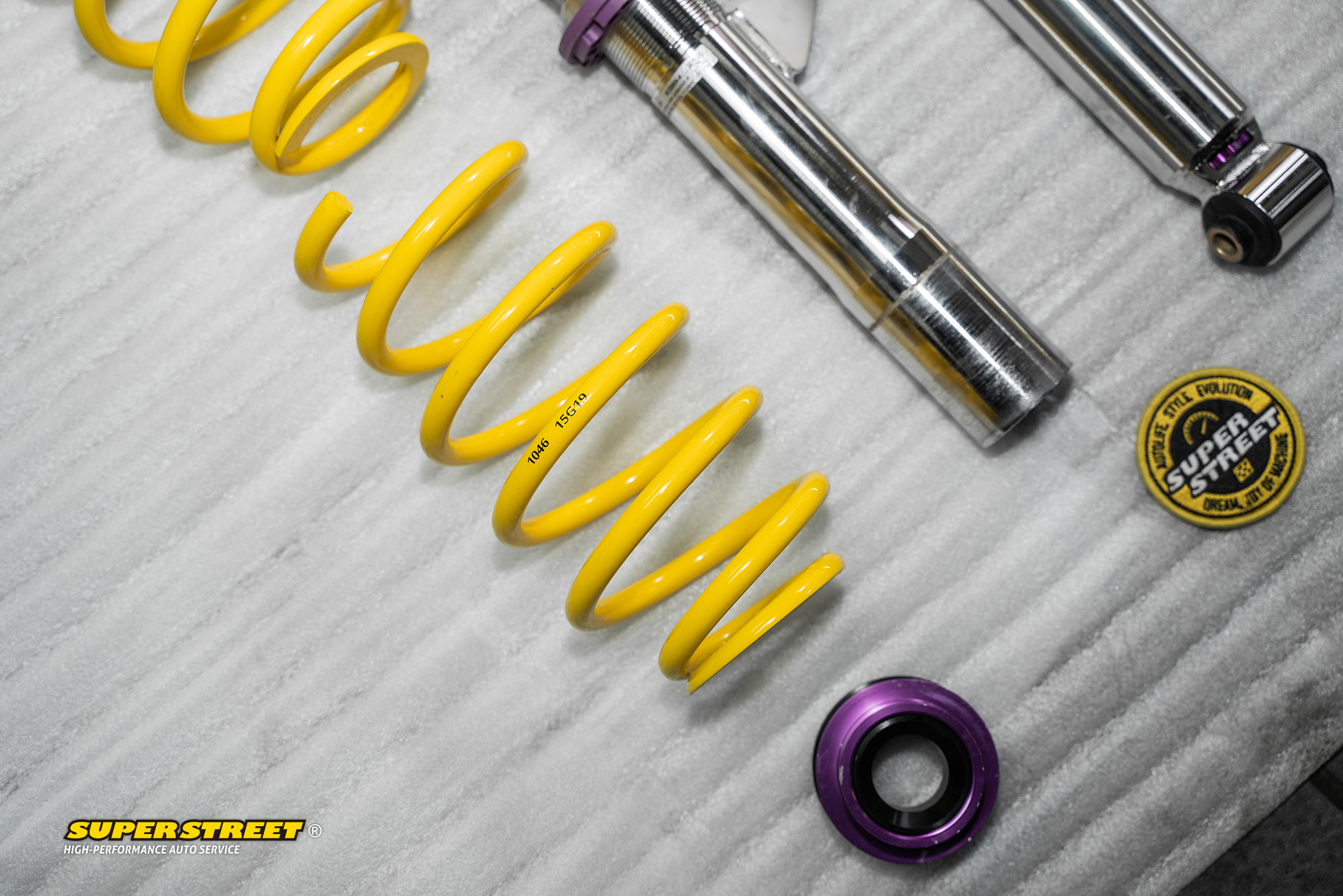 奥迪S3拆掉BILSTEINB16，换上KWV3绞牙避震，只想更舒适。