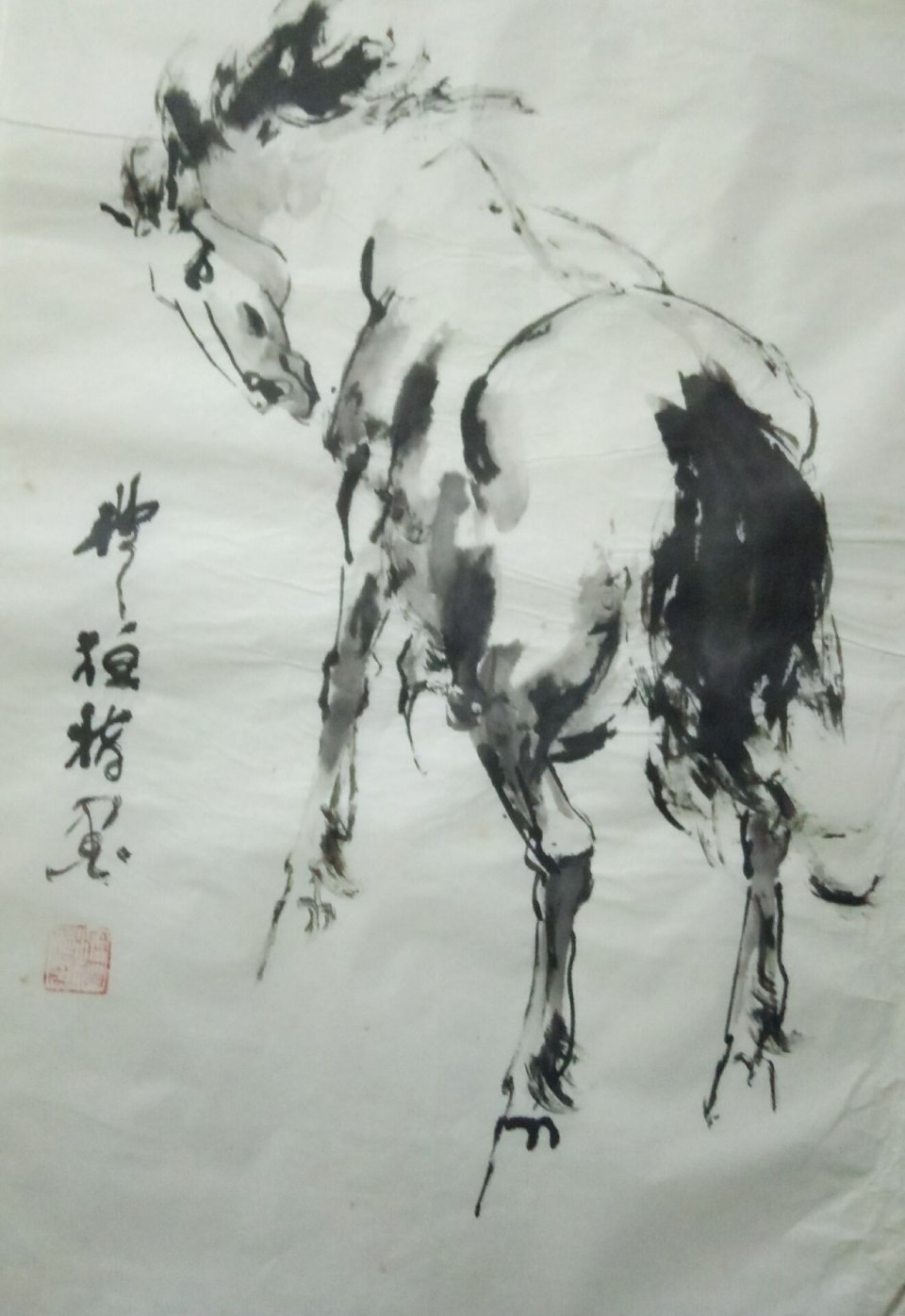 著名画家画马作品欣赏,当代著名画家马福友作品欣赏