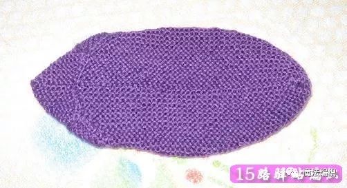 叶子花袜套,叶子花袜套编织教程