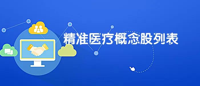 精准医疗类股票价格,精准医疗干细胞概念股