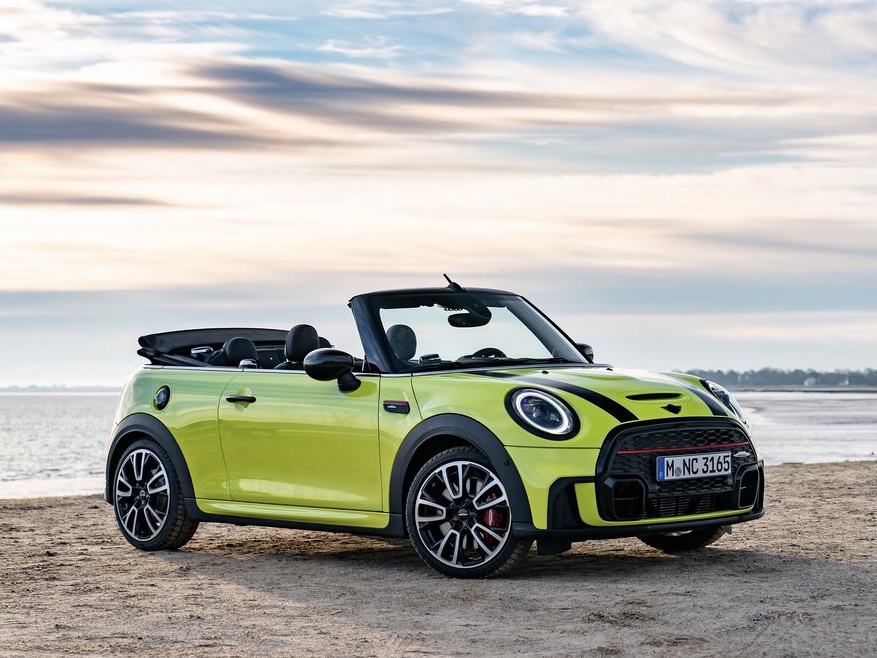 minijcw敞篷2022款国内什么时候出,mini敞篷版jcw高清鉴赏