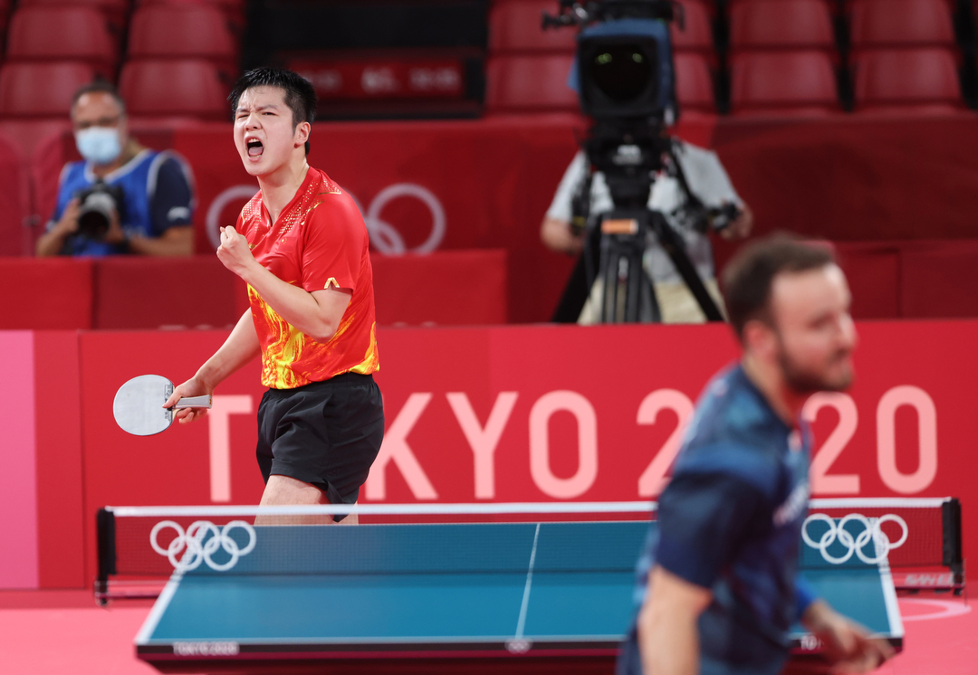 许昕比赛超高能时刻说明什么问题,许昕绝处逢生落后水谷隼6个赛点