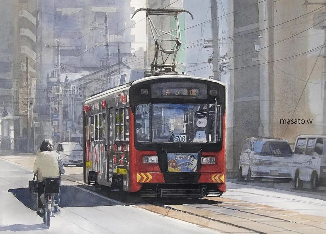 水彩大师笔下的花卉,简单唯美的水彩花卉