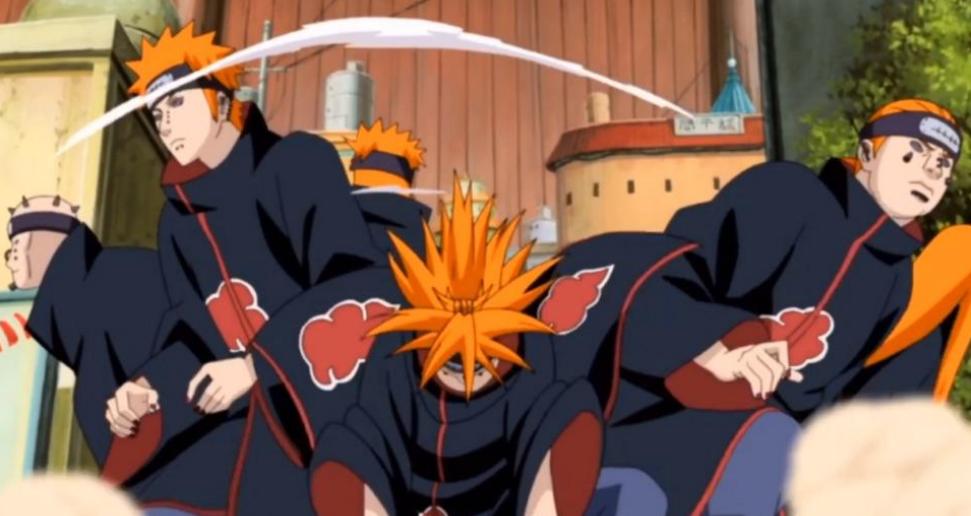 佩恩入侵木叶谁被控制了,佩恩入侵纲手为什么不出手