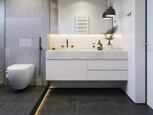 下沉式卫生间新式装修,下沉式卫生间装修全过程