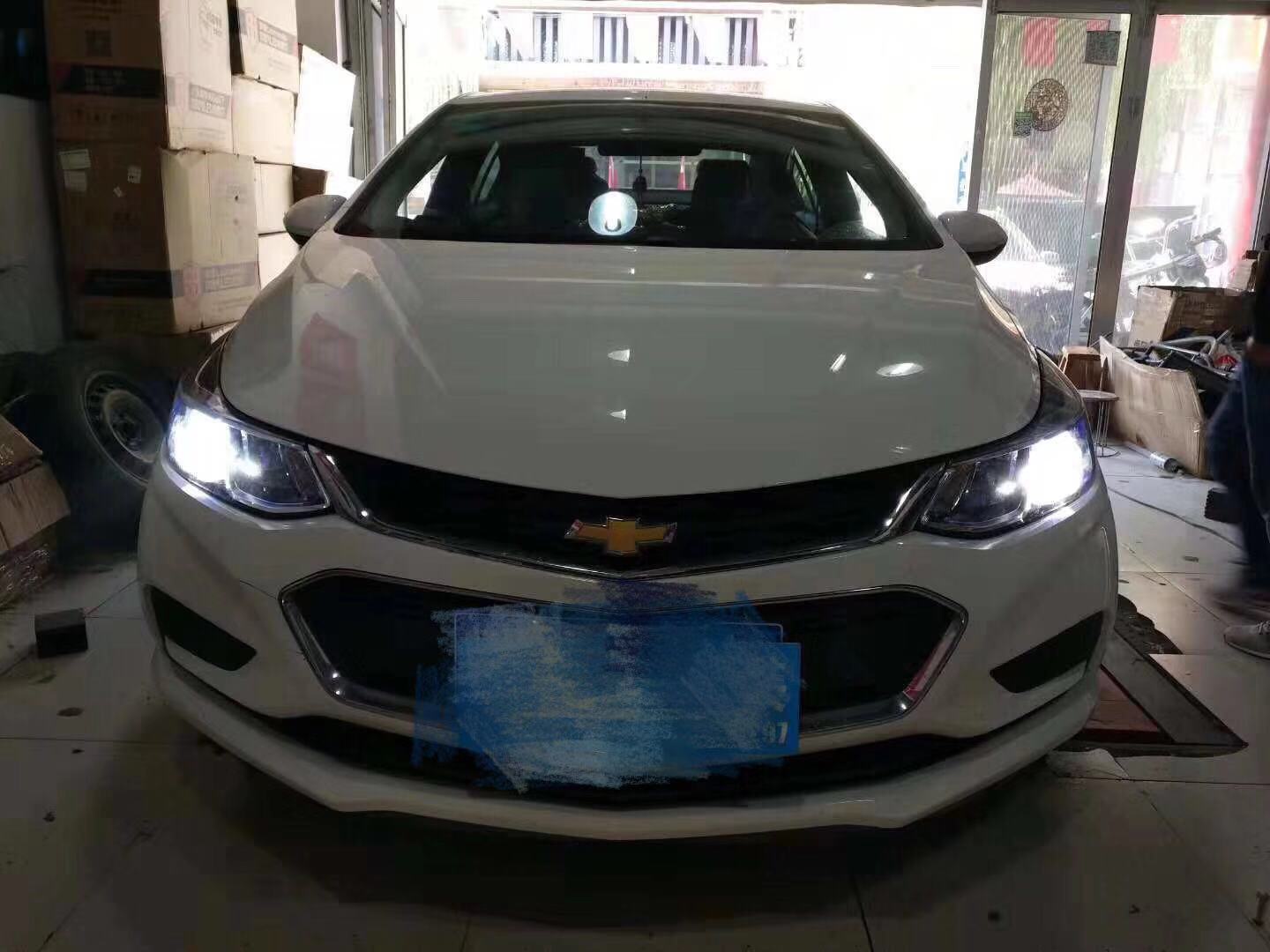 10年雪佛兰科鲁兹车灯怎么安装,09-14科鲁兹大灯改装案例