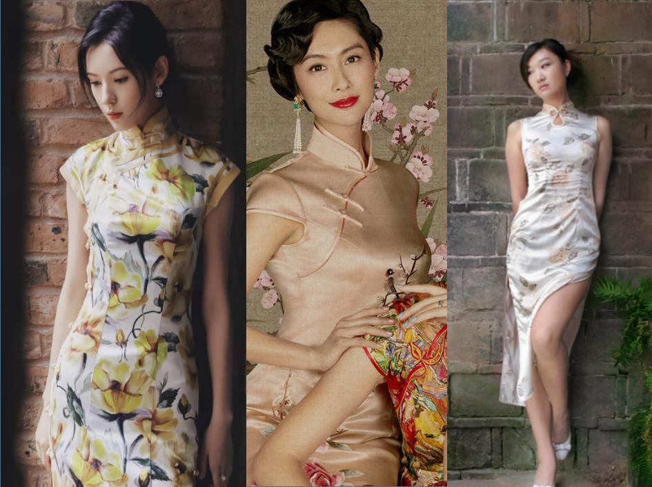 旗袍可以诠释各种美,风姿绰约温婉优雅的旗袍美女